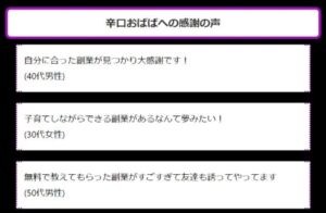 辛口おばばの副業診断