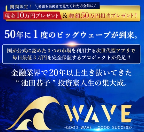 THE WAVE PROJECT(ウェーブ プロジェクト)